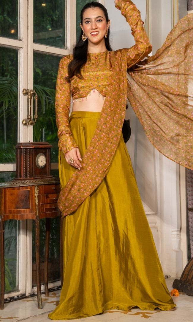 Sarsoni Pre Draped Saree