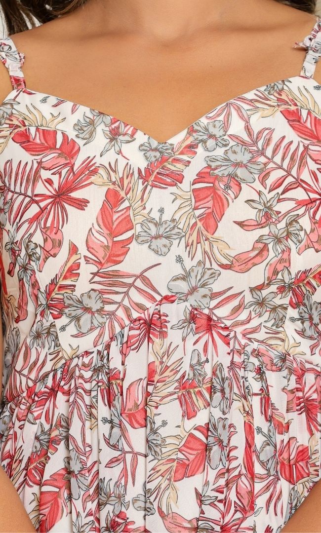 Rosy Leaf Co-ord Set
