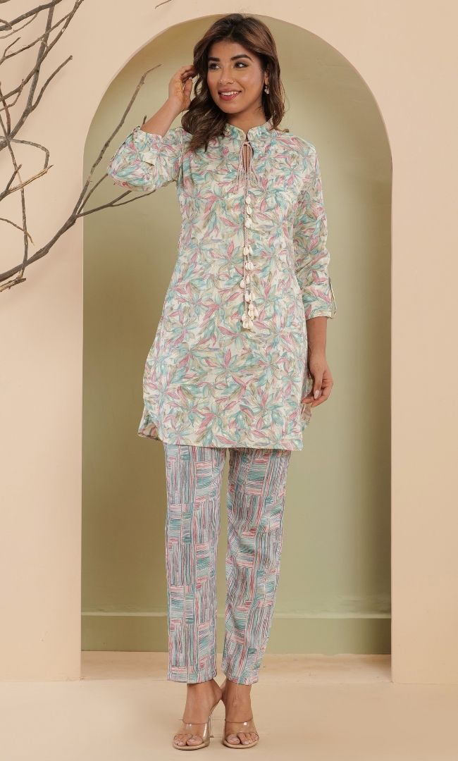 Bloom Floral Printed Co-Ord Set