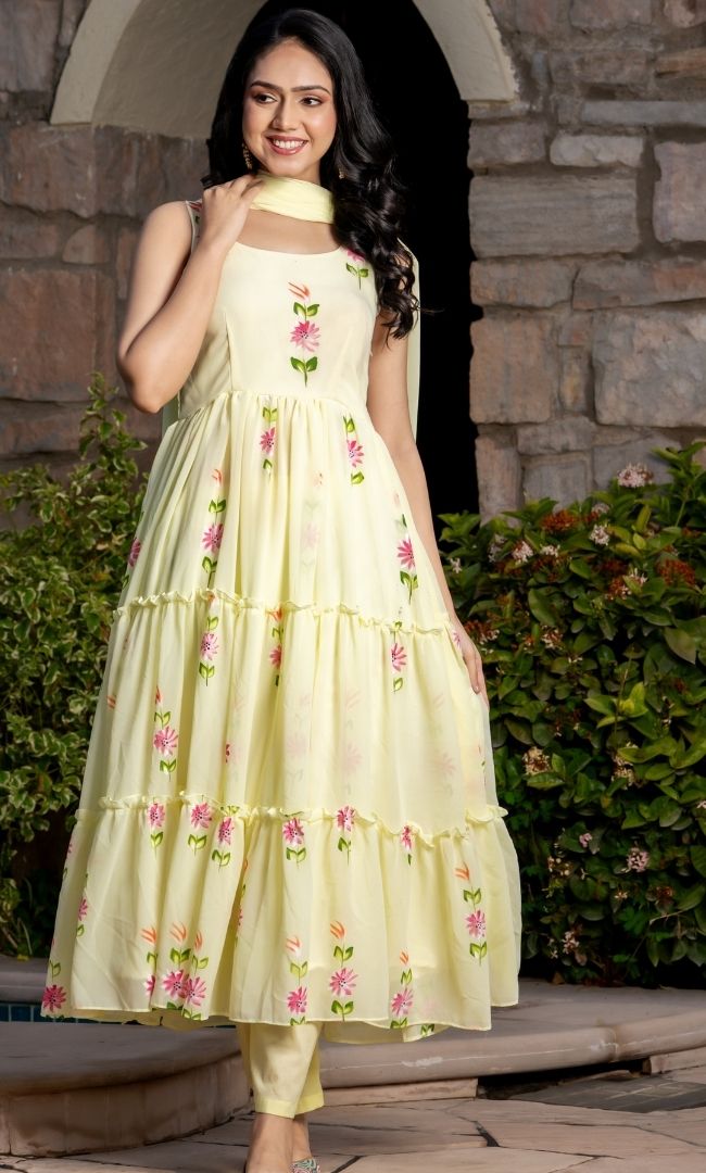 Yellow Mellow 3piece  Suit Set