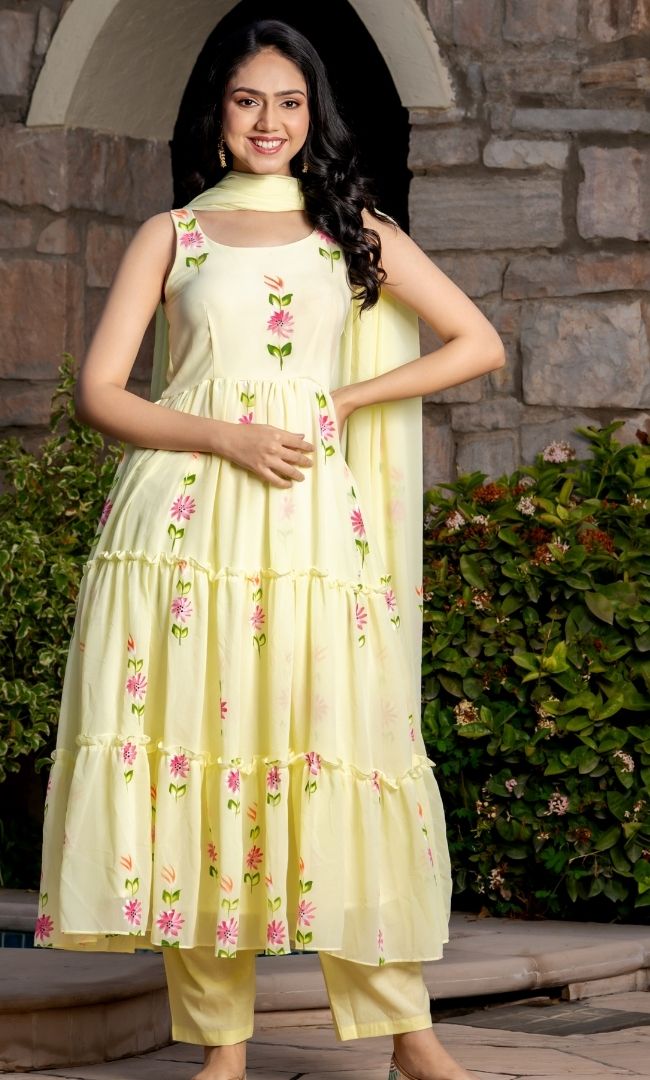 Yellow Mellow 3piece  Suit Set