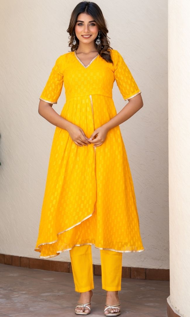 Dhanshree Lurex Kurta Set