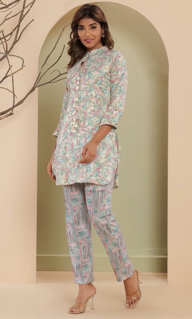 Bloom Floral Printed Co-Ord Set