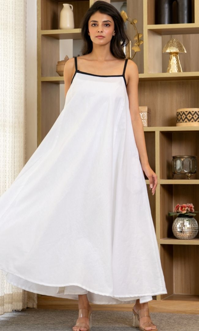 Willow Whisper White Dress