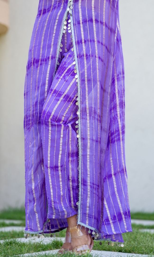 Orchid Viscose Kurta Set