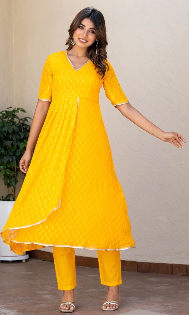 Dhanshree Lurex Kurta Set