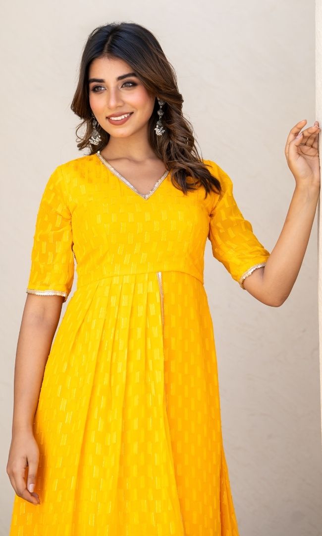 Dhanshree Lurex Kurta Set