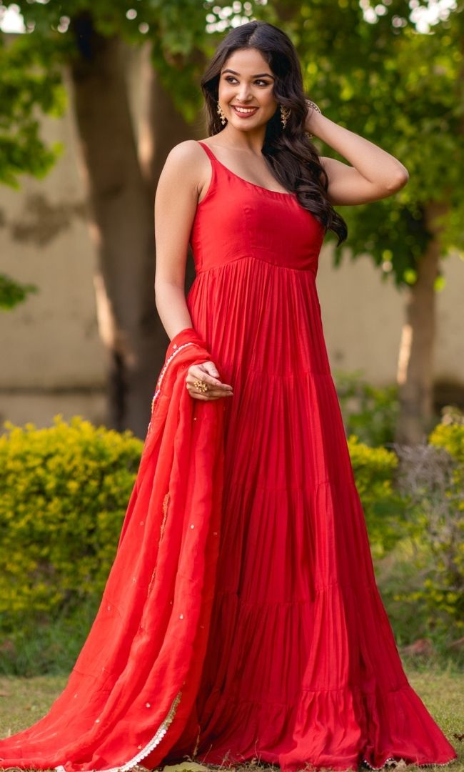 Red Tired Chic Set