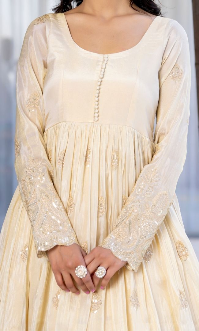 Zar Baagh Anarkali Set