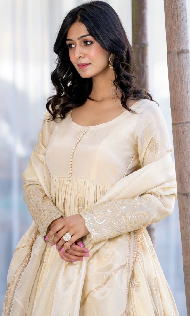 Zar Baagh Anarkali Set