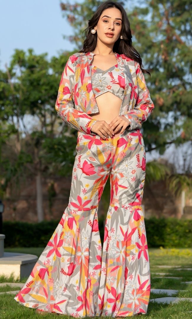 Vernance Handwork Jacket Set