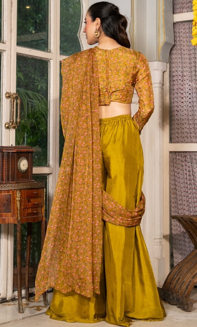 Sarsoni Pre Draped Saree