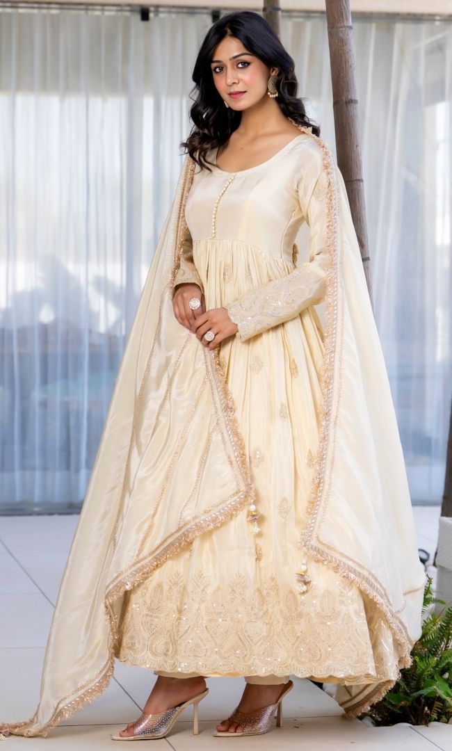 Zar Baagh Anarkali Set