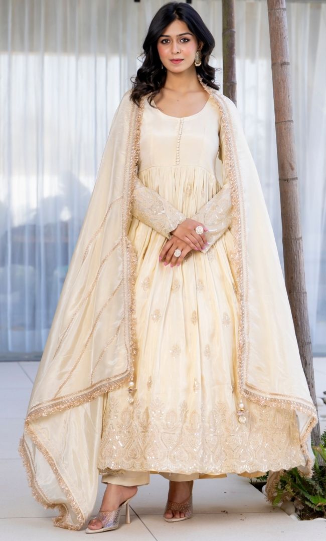 Zar Baagh Anarkali Set
