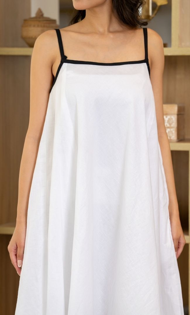 Willow Whisper White Dress