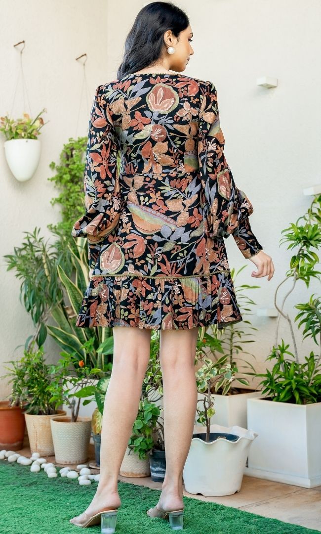 Root Printed Dress