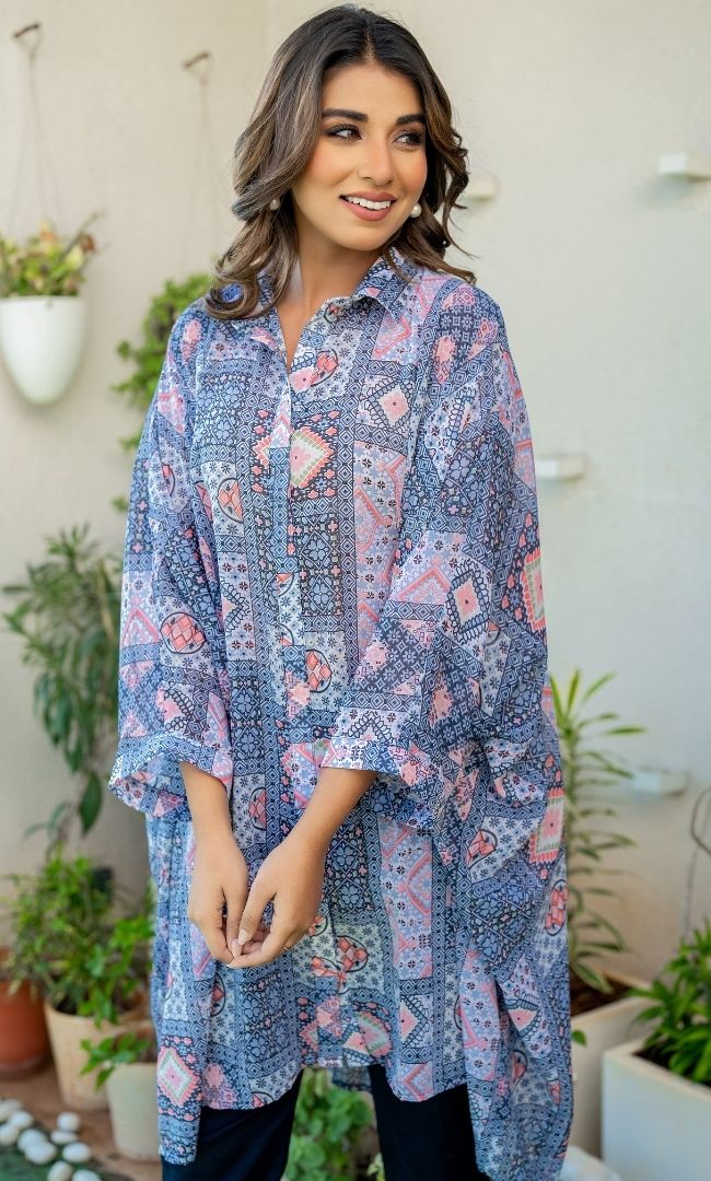 Black Bean Printed Co-ord Set