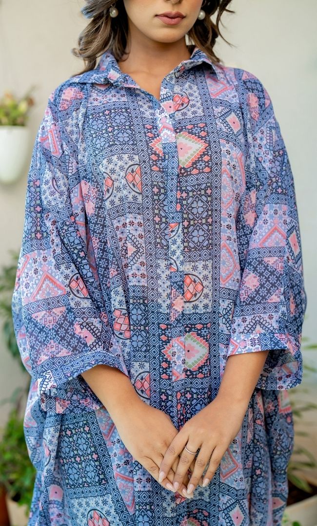 Black Bean Printed Co-ord Set