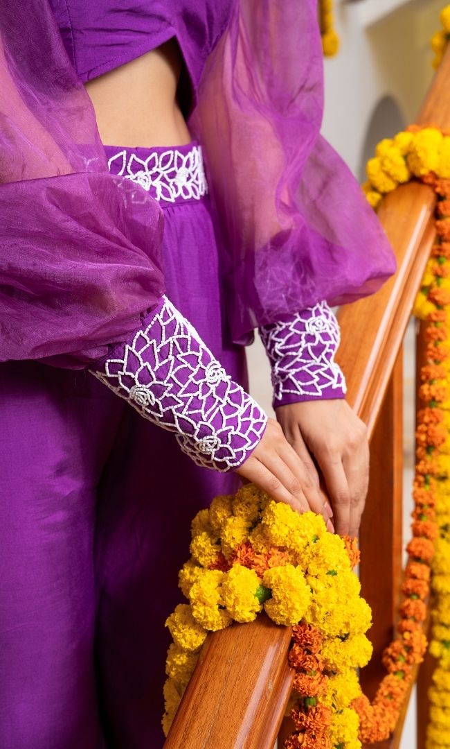 Iris Purple Co-ord Set