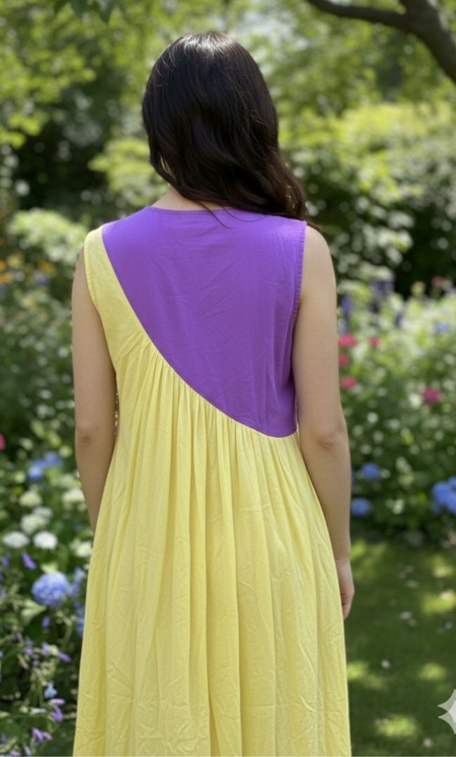 Gardenia Glaze Cotton Dress