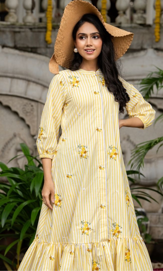 Babe Yellow Dress