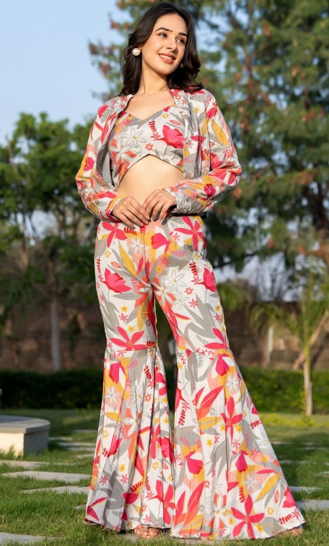 Vernance Handwork Jacket Set