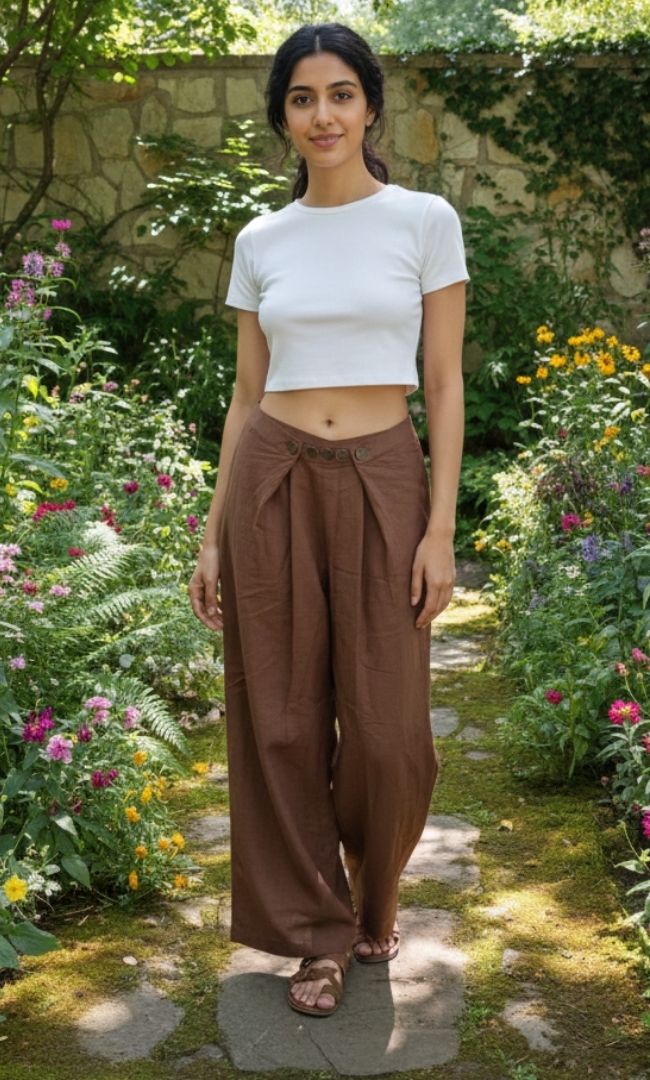 Truffle-Tonic Free-Size Pants