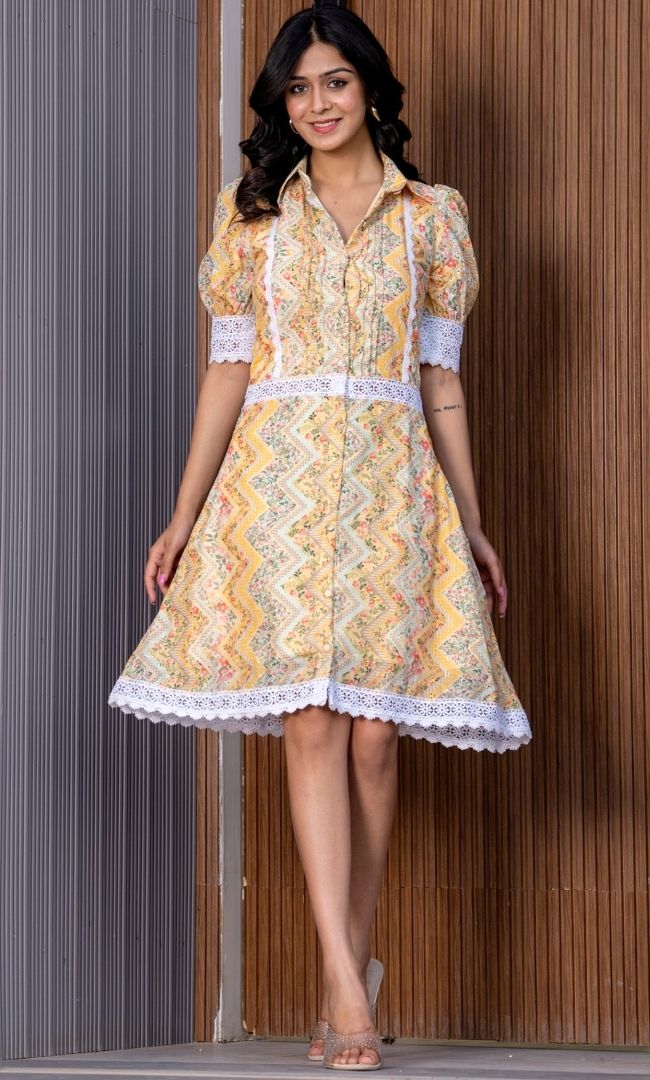 Daylily Yellow Dress