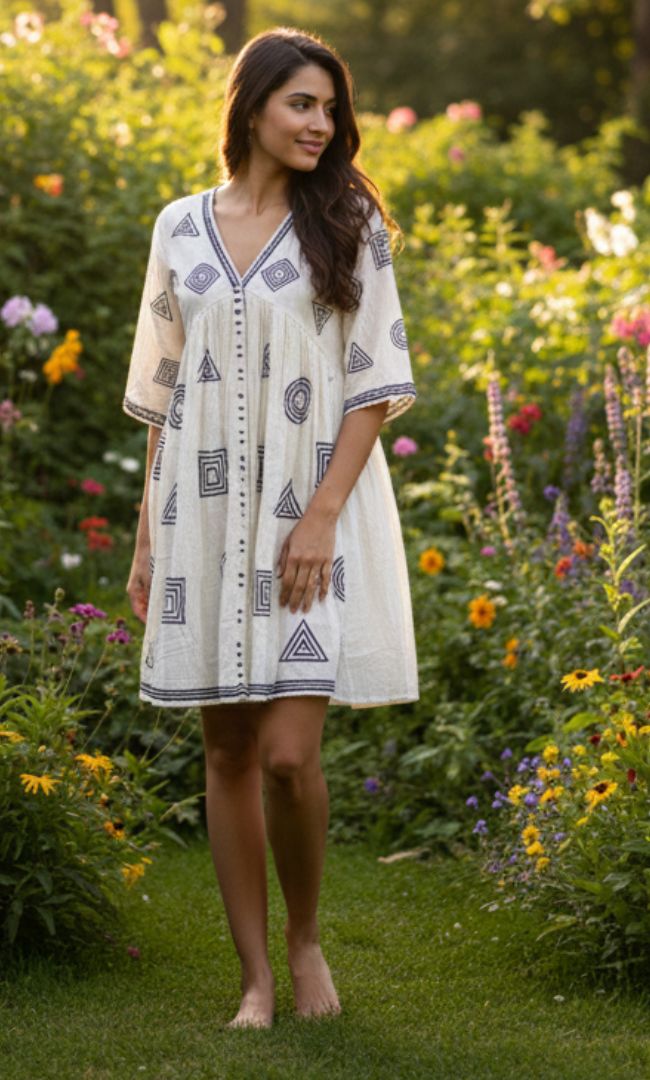 Driftwood Cotton Dress