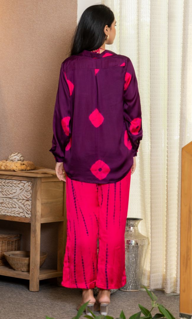 Radiance Plum Co ord Set