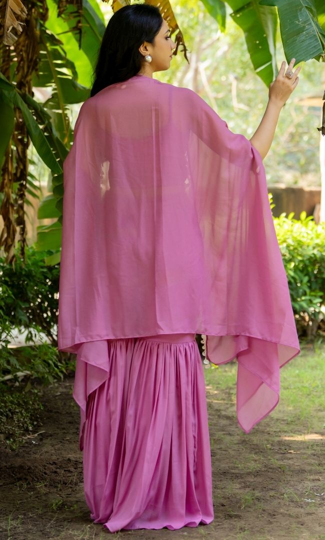 Ballet Georgette Shrug Set