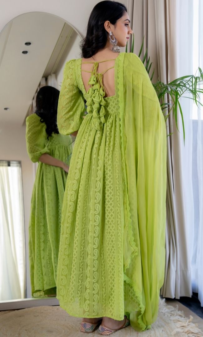 Noor-E-Green Anarkali