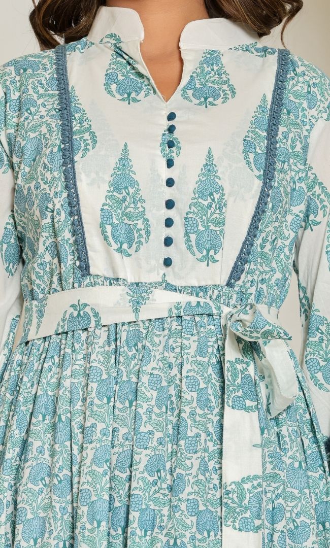 Costal Calm Cotton Dress