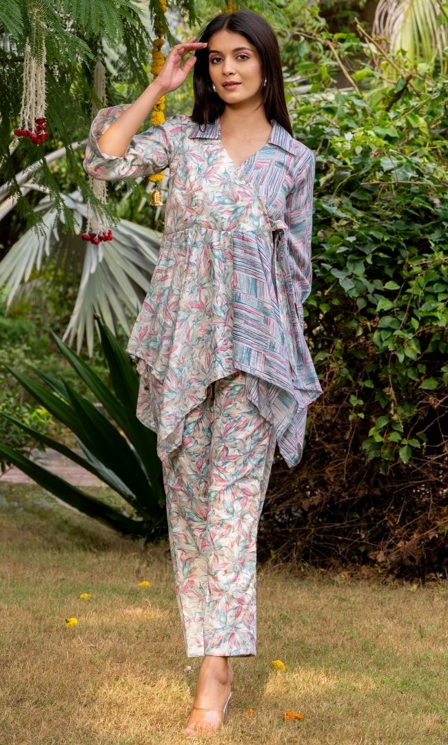 Seafoam Multicolor Co-ord Set