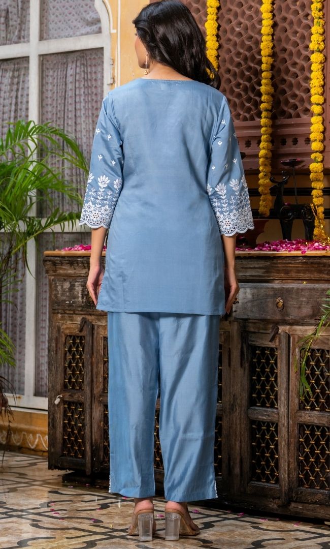 Baby Blue Co ord Set