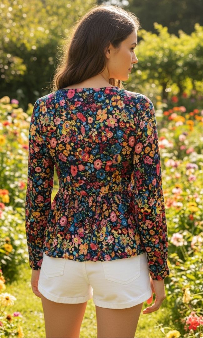 Rosemary Floral Top