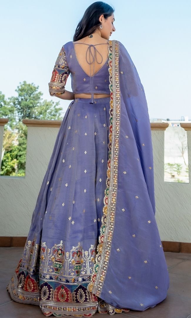 Rajshree Lilac Lehenga Set