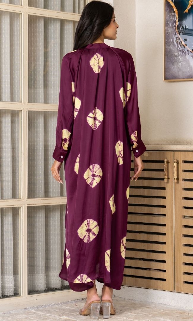Dream of Dusk Shibori Dress