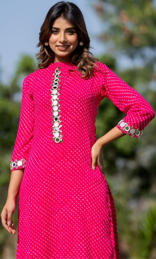 Nupur Handwork Kurta Set