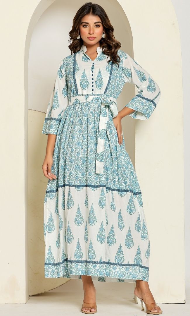 Costal Calm Cotton Dress