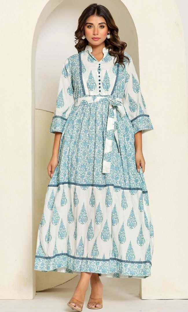 Costal Calm Cotton Dress