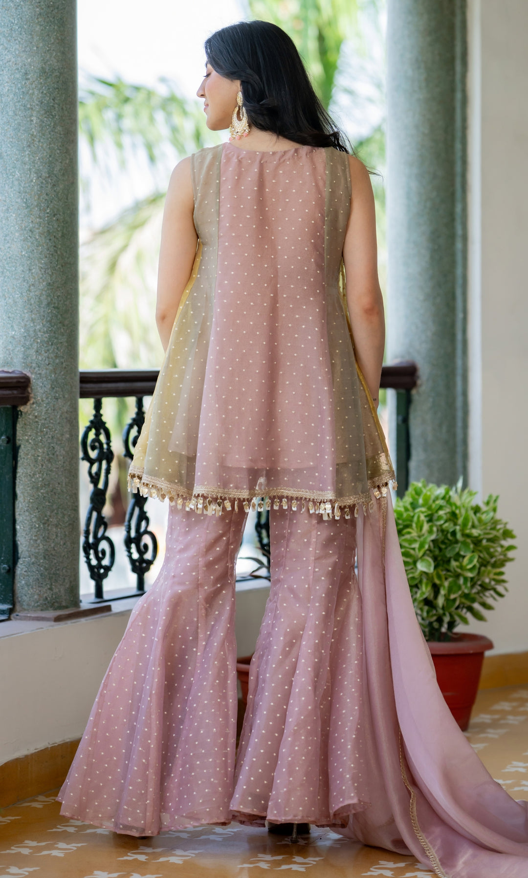 Nayan Dusty Pink Suit Set