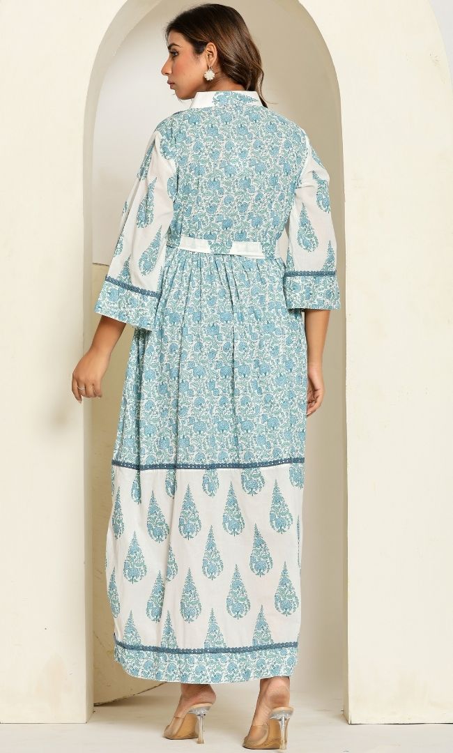 Costal Calm Cotton Dress