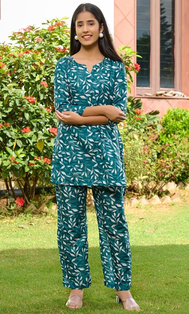 Forest Green Rozana Set