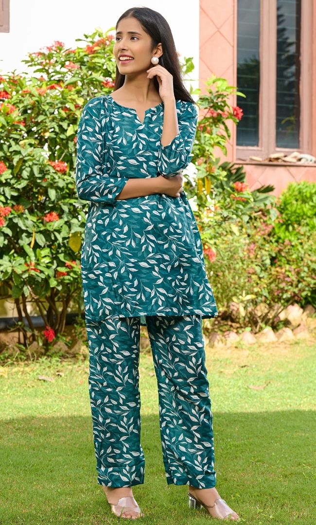 Forest Green Rozana Set