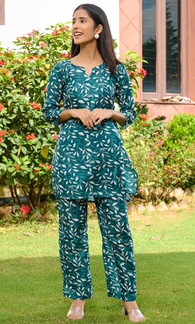 Forest Green Rozana Set