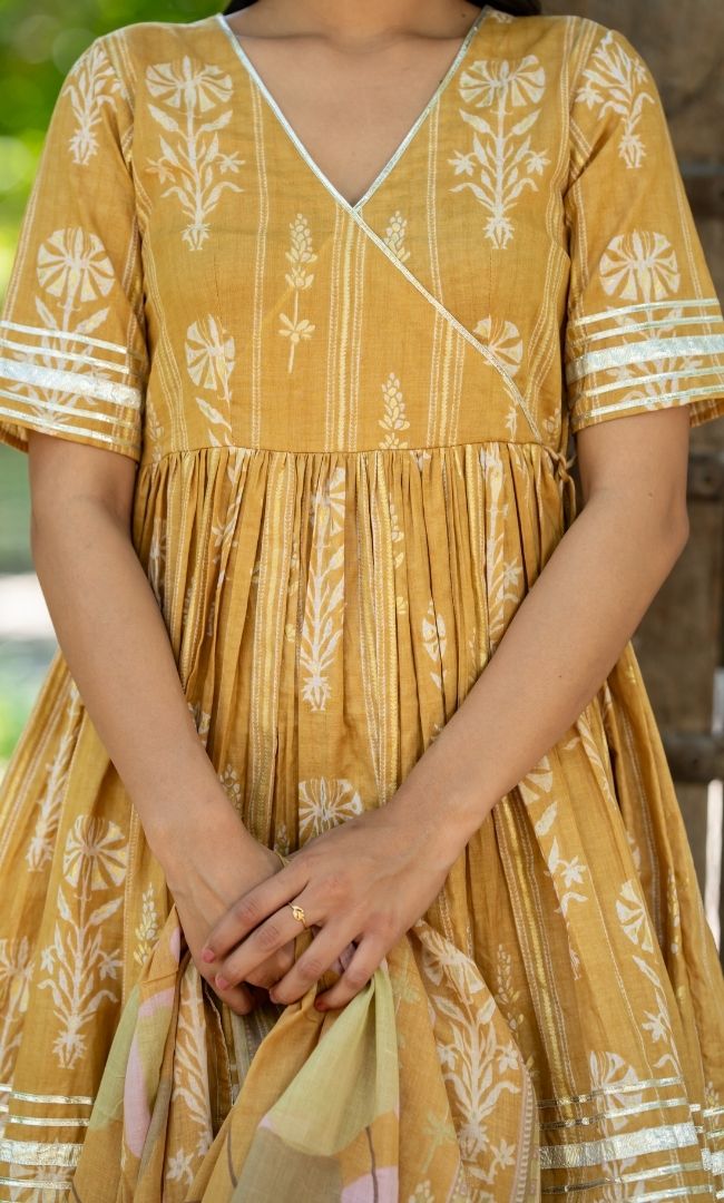Sunheri Blossom Sharara Set