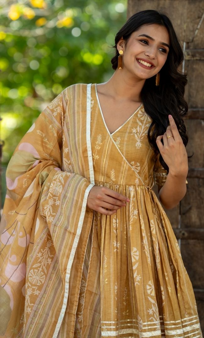 Sunheri Blossom Sharara Set