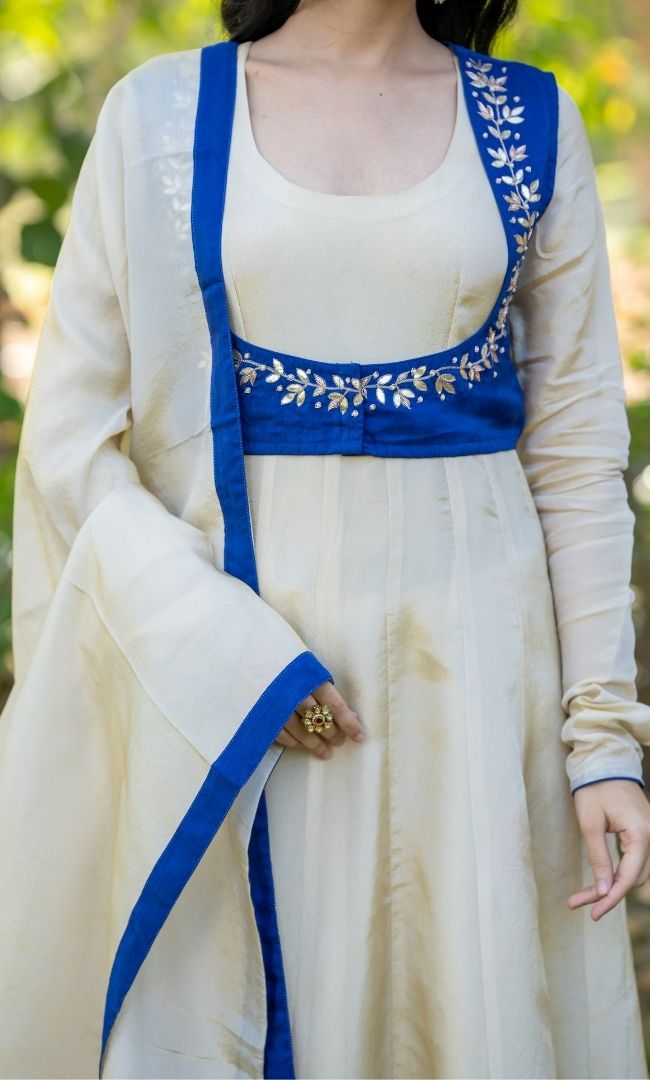 Neel Taskeen Anarkali Set