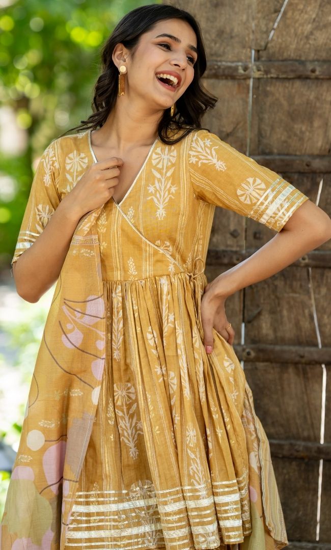 Sunheri Blossom Sharara Set